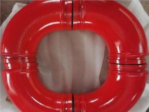 Wholesale Industrial Ceramic Concrete Pump Pipe Iron Pipe Elbow ISO Certificate ceramic wear resistant concrete pump pipe from china suppliers