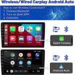 Backup Camera Universal Double Din 2 32GB Car Radio 7 9 10 Inch Android MP5