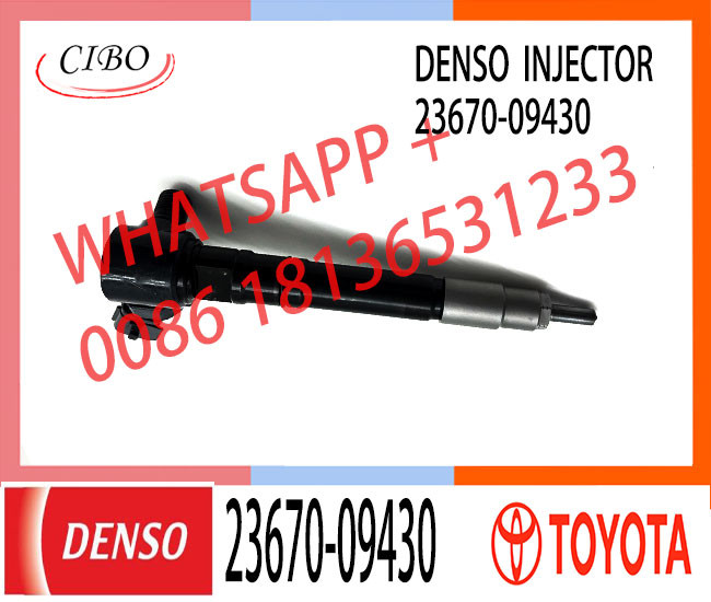 23670-0E020 23670-0E010 23670-09430 diesel Injector for toyota fortuner 1GD-FTV 2GD-FTV 1GD 2GD 295700-0550