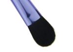 Professional Powder Foundation Brush With Purple Aluminum Ferrule