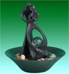 10' Happy Family Table Top Water Fountains Sculpture Water Fountain With