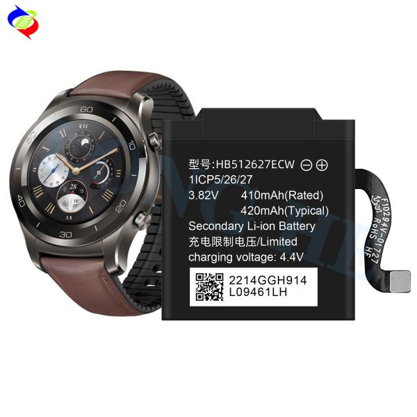 Rechargeable smart watch HB512627ECW for Huawei watch 2 Pro 4g 3.82v 410mah