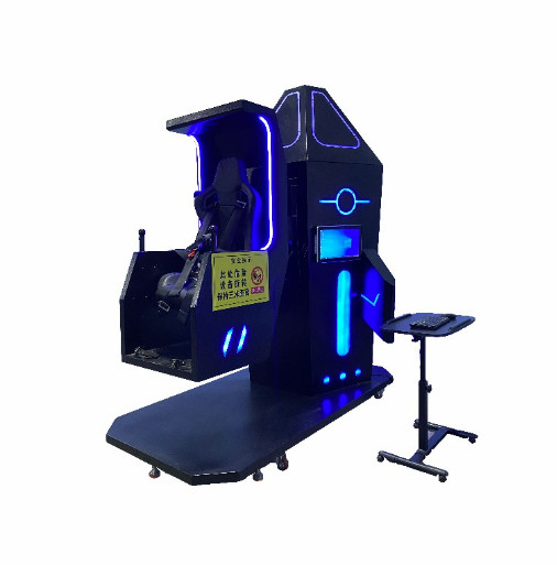 360 Degree VR Arcade Machine , 260V motorbike vr game With 19 inches Screen