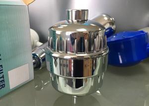 Wholesale High Output Universal Shower Head Chlorine Filter Purify Water Chrome Plated Finish from china suppliers