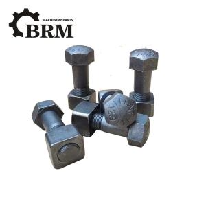 Wholesale Plain Finish Excavator Track Bolts Track Roller Bolt For Construction Machinery from china suppliers