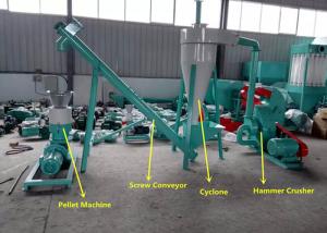 Wholesale Complete 500kg/H 1000kg/H Animal Feed Manufacturing Machine from china suppliers