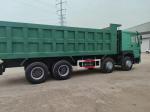 375HP Sinotruk HOWO 8*4 Dump Truck Secondhand Truck 12 Wheels Front Lifting