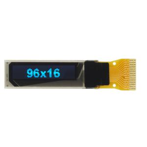Wholesale COG Monochrome Mini Size 0.69'' OLED LCD Panel 96X16 Dots Display Module from china suppliers