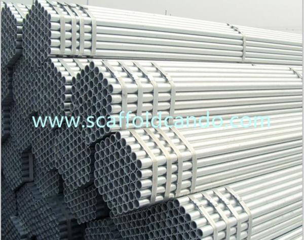 Quality Good quality building engineering use Q235 scaffolding pipe, galvanized scaffold tube 48.3mm O.D BS1139, BS1387 6000mm L for sale