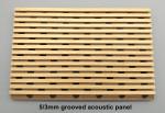 5/3mm Fireproof Soundproofing Sound Board Wall Building Decorative Slat Acoustic
