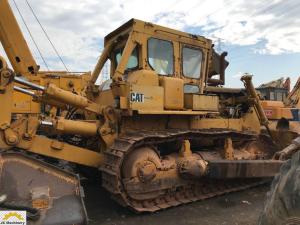 Wholesale D8K Enclosed Cabin Old CAT Dozers , Strong Second Hand Dozer 31T Weight from china suppliers