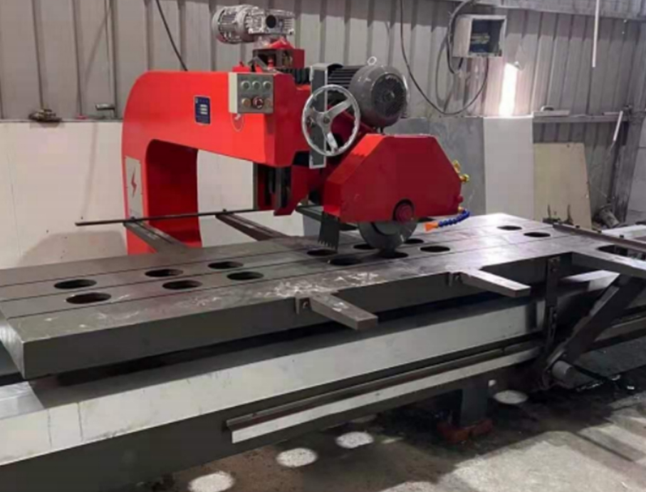 Manual Stone Edge Trimming Machine Slab Chamfering Machine For Marble Granite