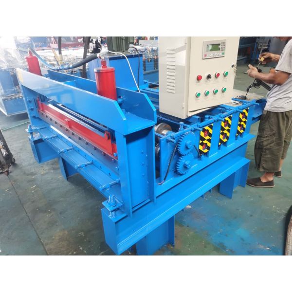 Steel Galvanized Sheet 2mm U Channel Roll Forming Machine 12m/Min