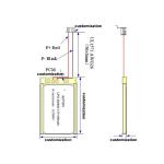 High Rate Li Polymer Battery Rechargeable 30C Max60C 14000mah Battery 9050115 3