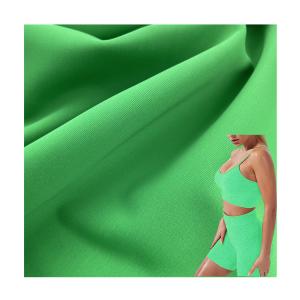 Wholesale Tear-Resistant Jersey Knitted Fabric for High Elastic Yoga Lycra in 81 Nylon 19 Spandex from china suppliers