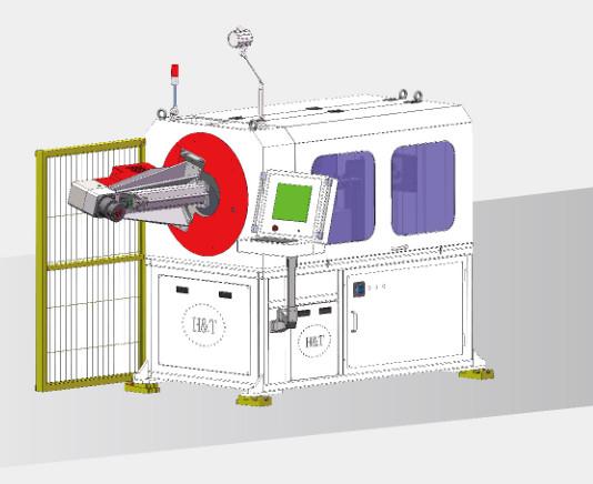 3 Aixs To 5 Aixs Wire Bending Machine For Supermarket Cart Wire Bending