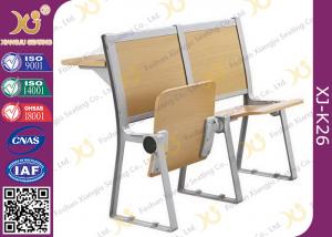 Wholesale Lecture Hall Seats Attached School Desks And Chair Wooden Folding Furniture from china suppliers