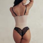 Smoothing Lace Shapewear Bodysuit