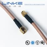 Right Angle To Straight Electric Bass Cable Direct Coaxial For Music Instrument