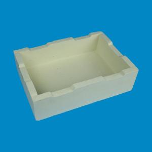 Wholesale Long Lifespan Refractory Alumina Ceramic Crucible Wear Resistant High Temperature from china suppliers