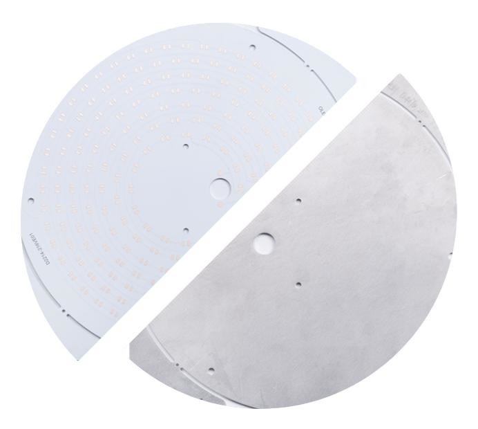 Aluminum 1.6mm Single Sided PCB Board Lead Free For Led Light