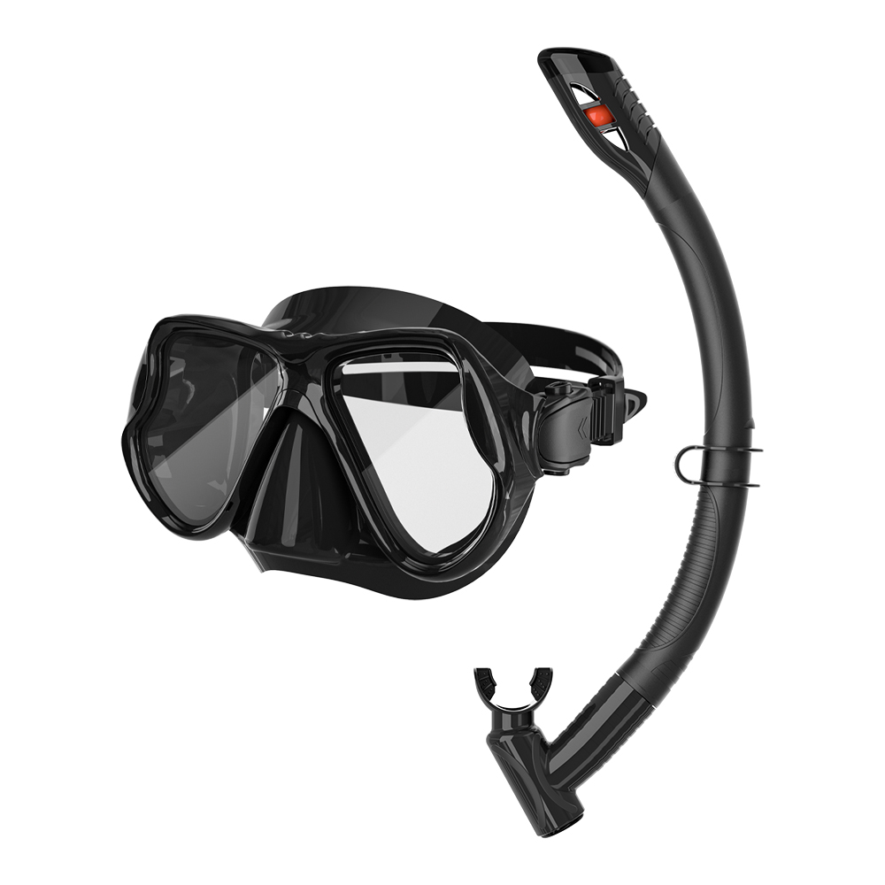 Silicone Frameless Scuba Diving Mask And Snorkel for Children's Youth