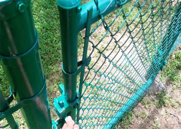 Industrial Commercial chain link fabric 2'x2' aperture x 6Ga/4.88mm diameter 36"