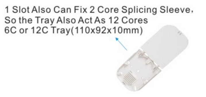 48 Core Dome Type Fiber Splice Closure for CATV/FTTH/LAN Networks