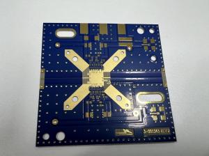 Wholesale Rogers Material PCB 0.762mm Glass Epoxy Yellow Coverlay White Silkscreen from china suppliers