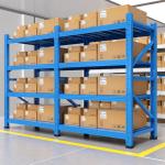 Medium Heavy Duty Height Adjustiable Metal Rack For Warehouse / Industrial