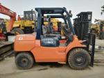 2011 Year Used Diesel Forklift Truck Toyota FD50 With 6m Lifting Height