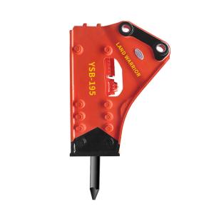 Wholesale YSB195 Excavator Concrete Breaker Rock Crusher Excavator Triangular Hammer from china suppliers