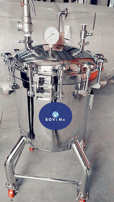 Custom Made Stainless Steel Pressure Tank For Manufacturing Plant