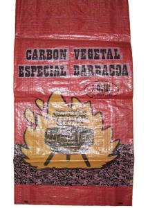Wholesale Biodegradable 25kg Rice Bag , Single Folded Empty Rice Bags Offset Printing from china suppliers