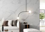 Sleek Marble Look Porcelain Tile Floor And Wall Thickness 9.5mm