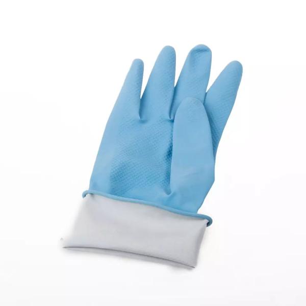 Food grade oil unlined nitrile gloves resistant to chemicals used in the latex
