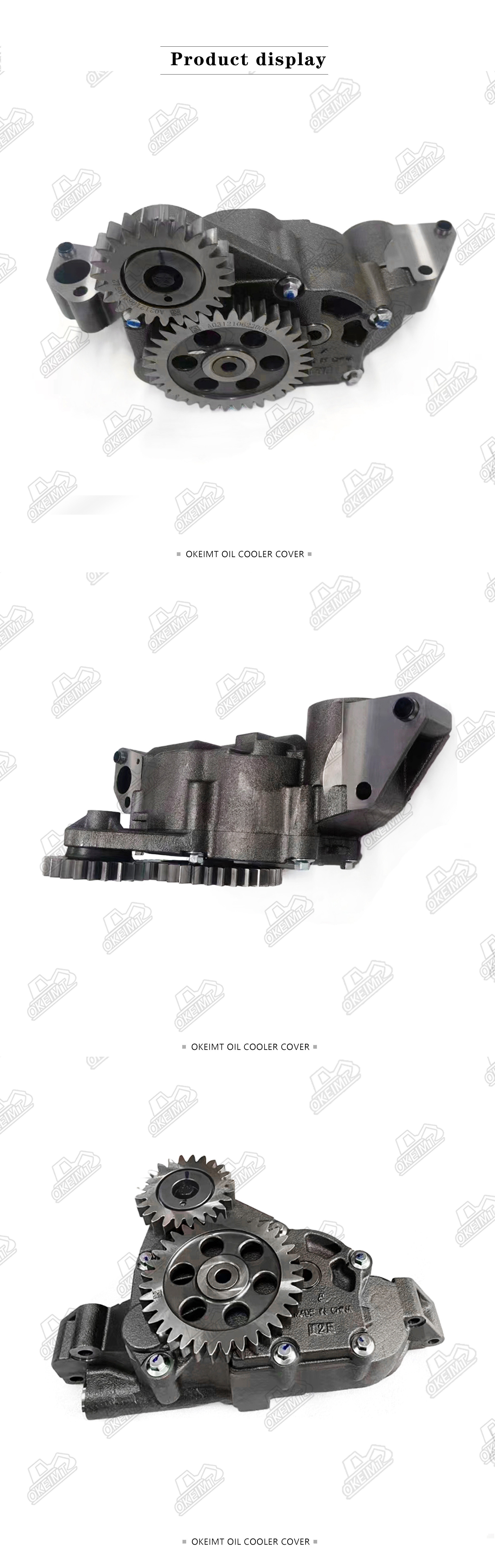 5532492 Oil Pump For Heavy Truck Excavator Engine QSX15 ISX15 2881757