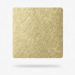 201 304 Etching 8K Mirror Finish Stainless Steel Sheet Gold Color For Elevator