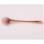 Slim Wrist Shape Natural Hair Makeup Brushes , Flat Synthetic Foundation Brush 0