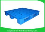 100% Virgin HDPE Plastic Euro Pallets Ventilated Stackable For Food Industry