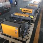 12.5T 9M Single Girder Wire Rope Hoist European Style Factory Use