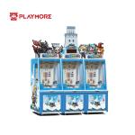 Coin Tower Mechanical Arcade Machines Three Players Sky Tower Win Tickets