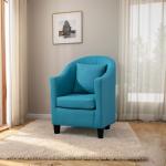 Wooden Frame Upholstered Sofa Chair For Hotel And Bedroom 68*65*90cm