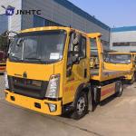 Howo Flatbed Wrecker 4*2 3tons 5 Ton 160HP Road Recovery Wrecker Truck Good