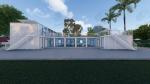 BOX SPACE Low Cost Prefabricated House Build Tiny Size Container Home Design
