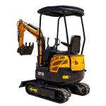CE EURO5 Engine 1300kg Hightop Mini Excavator HT13 Compact Mini Digger