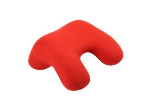 U Shaped Memory Foam Neck Pillow Cushion Cotton / Spandex Fabric Outer Cover