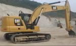 Yellow Used Cat320 Excavator 1.19m³ Bucket capacity 22000KG Second Hand Digger