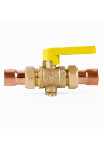 Wholesale Rustproof Stable Natural Gas Ball Valve , Nontoxic Brass Gasoline Shut Off Valve from china suppliers