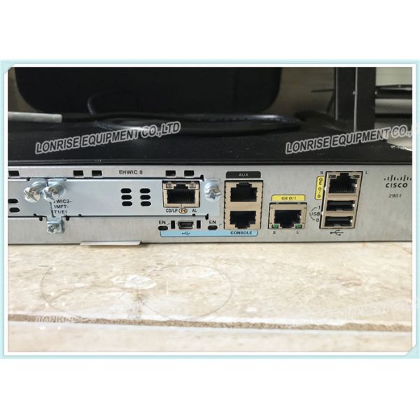 Security ISR G2 Industrial Network Router 2 Ports Gigabit CISCO2901-SEC/K9